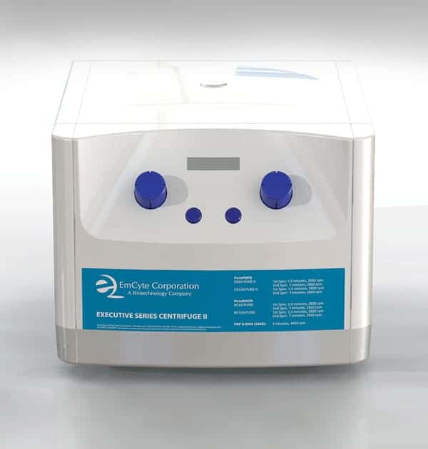 PRP centrifuge used in PurePRP® SP PRP kit